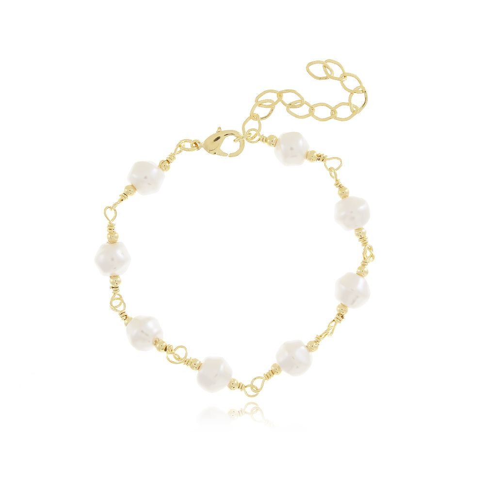 Pst-2815-Fo Pulseira Pérolas 