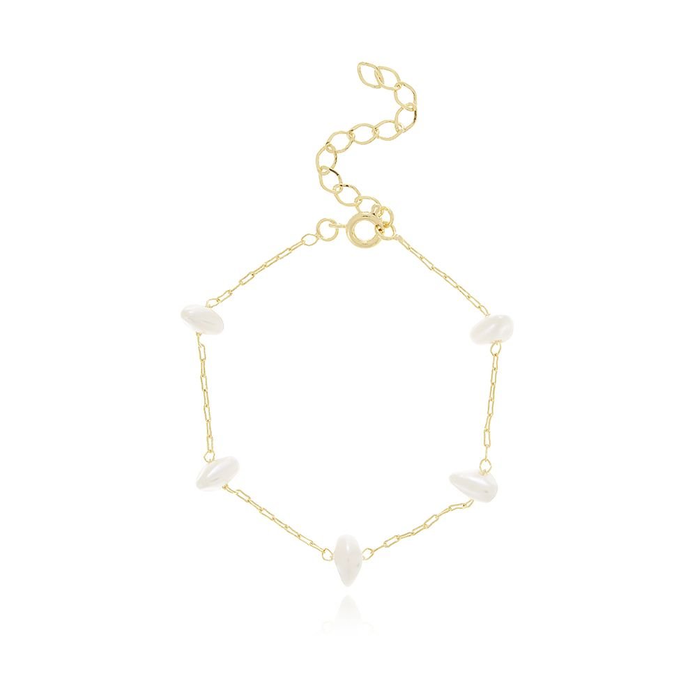 Pst-2816-Fo Pulseira Pérolas