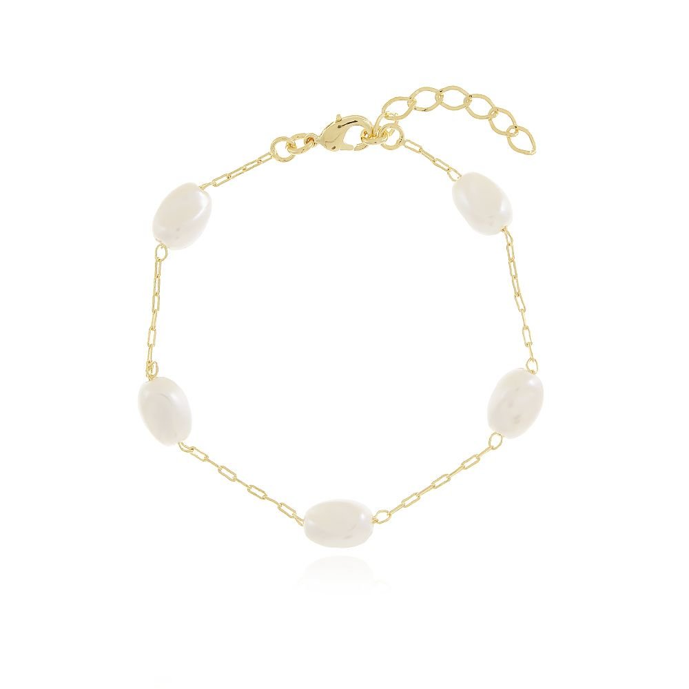 Pst-2817-Fo Pulseira Com Pérolas