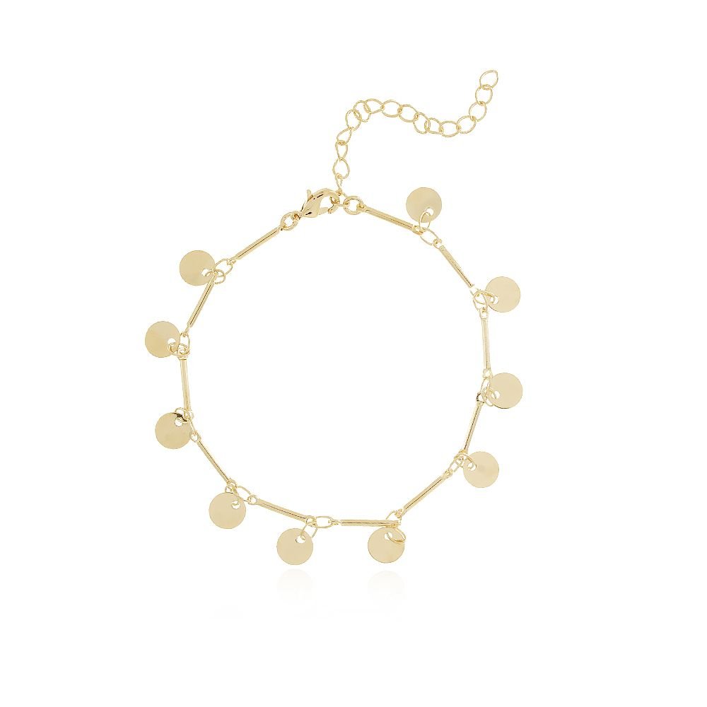 Pst-2850-Fo Pulseira Com Pingente De Medalhinhas