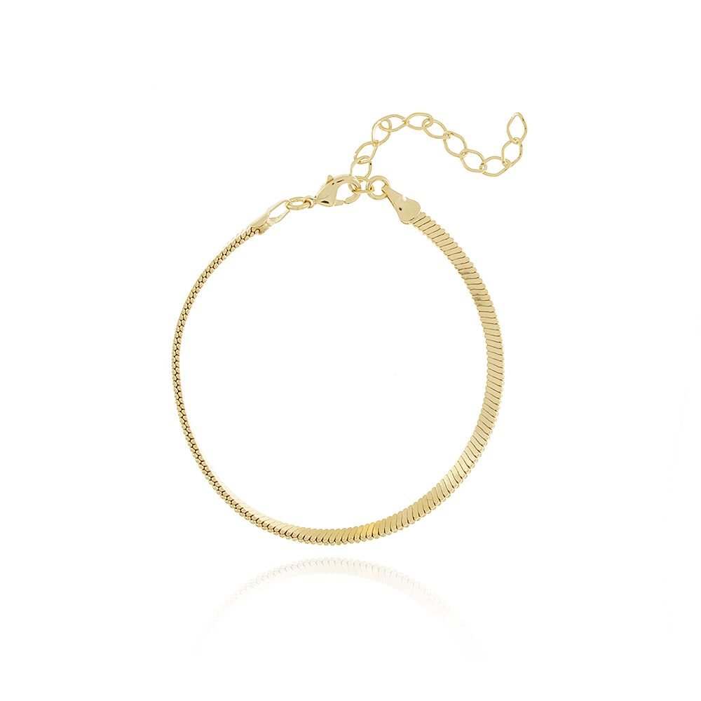 Pst-2880-Fo Pulseira De Malha Laminada