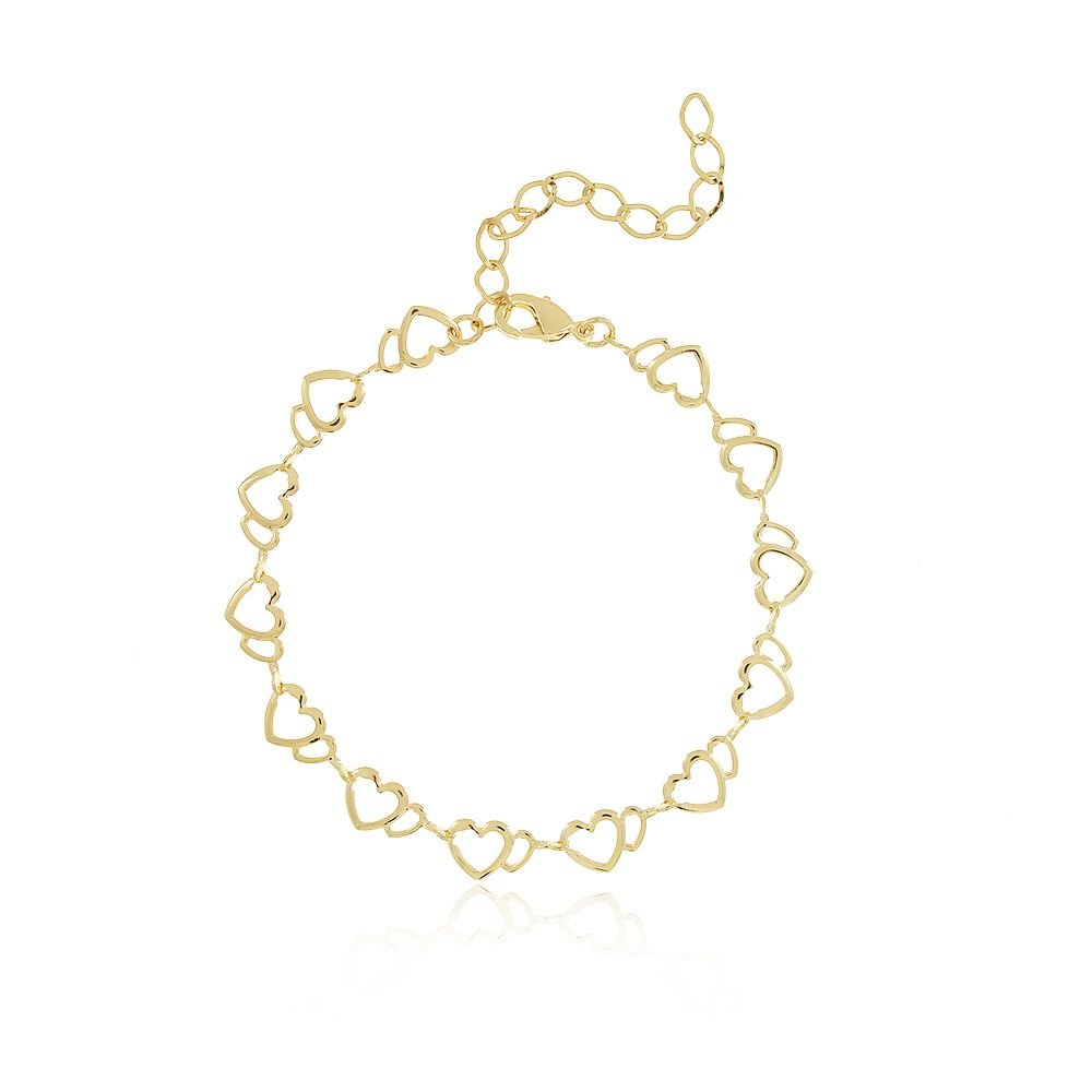 Pst-2892-Fo Pulseira De Corações