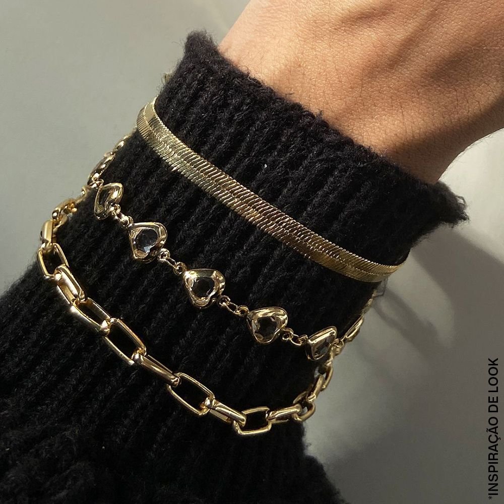 Pst-2903-Fo Pulseira De Zircônias