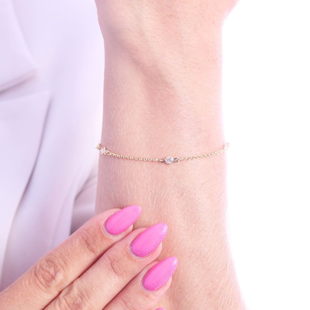 Pst-2918-Fo Pulseira De Zircônias