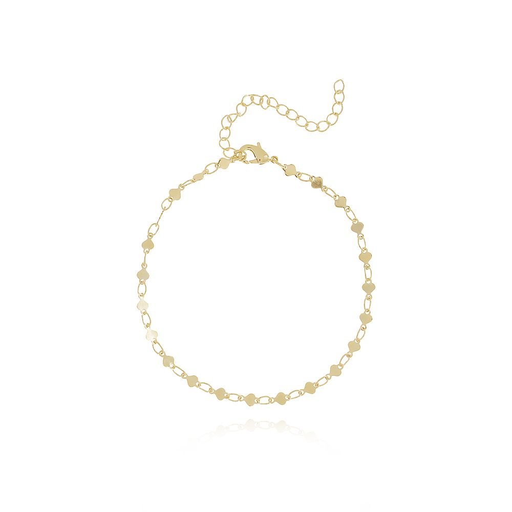 Pst-2931-Fo Pulseira De Mini Corações