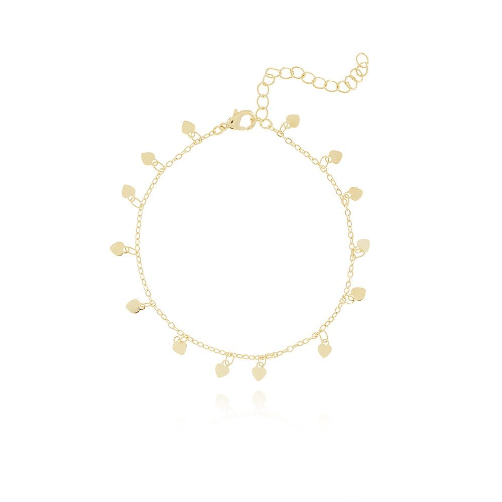 Pst-2932-Fo Pulseira De Mini Corações