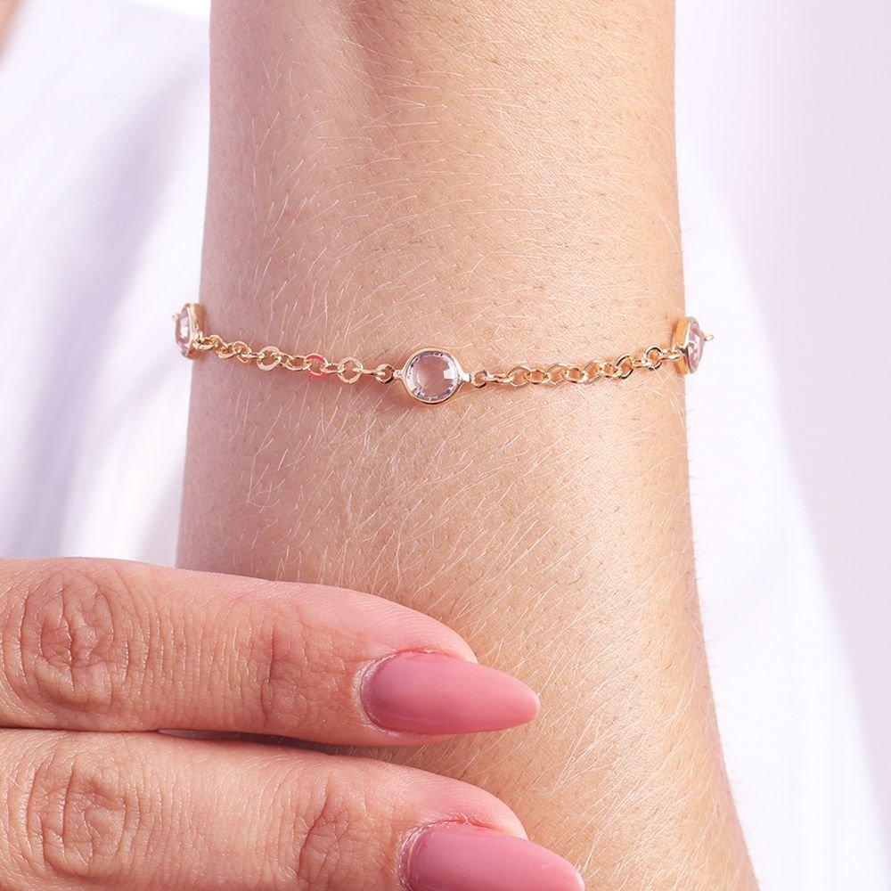 Pst-2969-Fo Pulseira De Zircônias