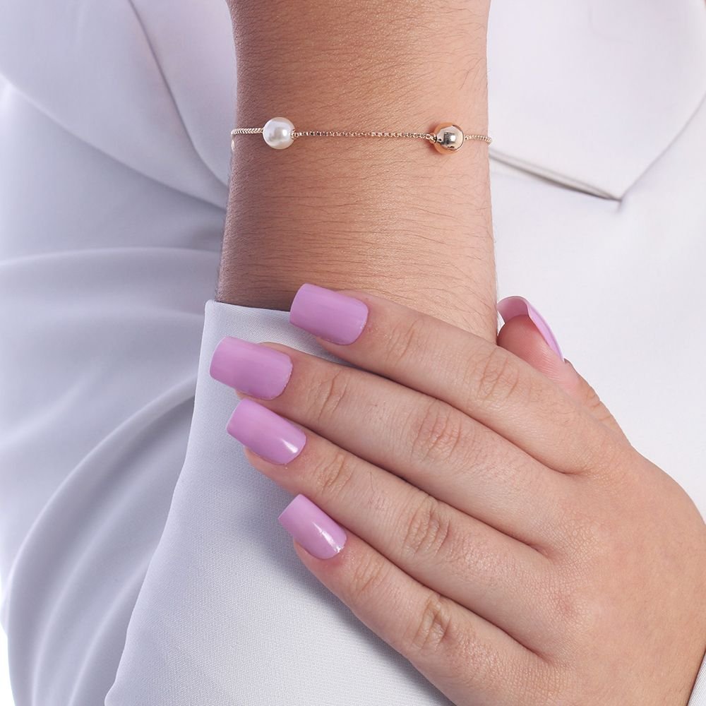 Pst-3156-Fo Pulseira De Pérolas