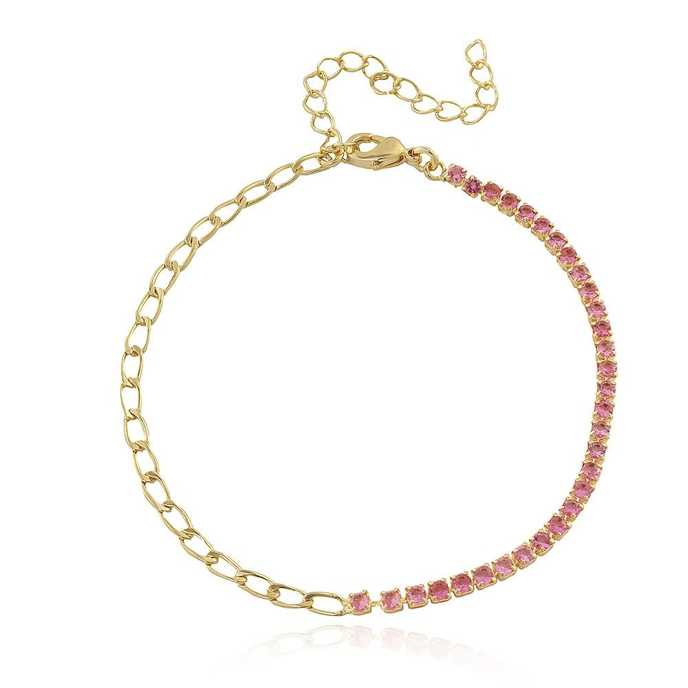 Pst-3194-Fo Pulseira Cravejada