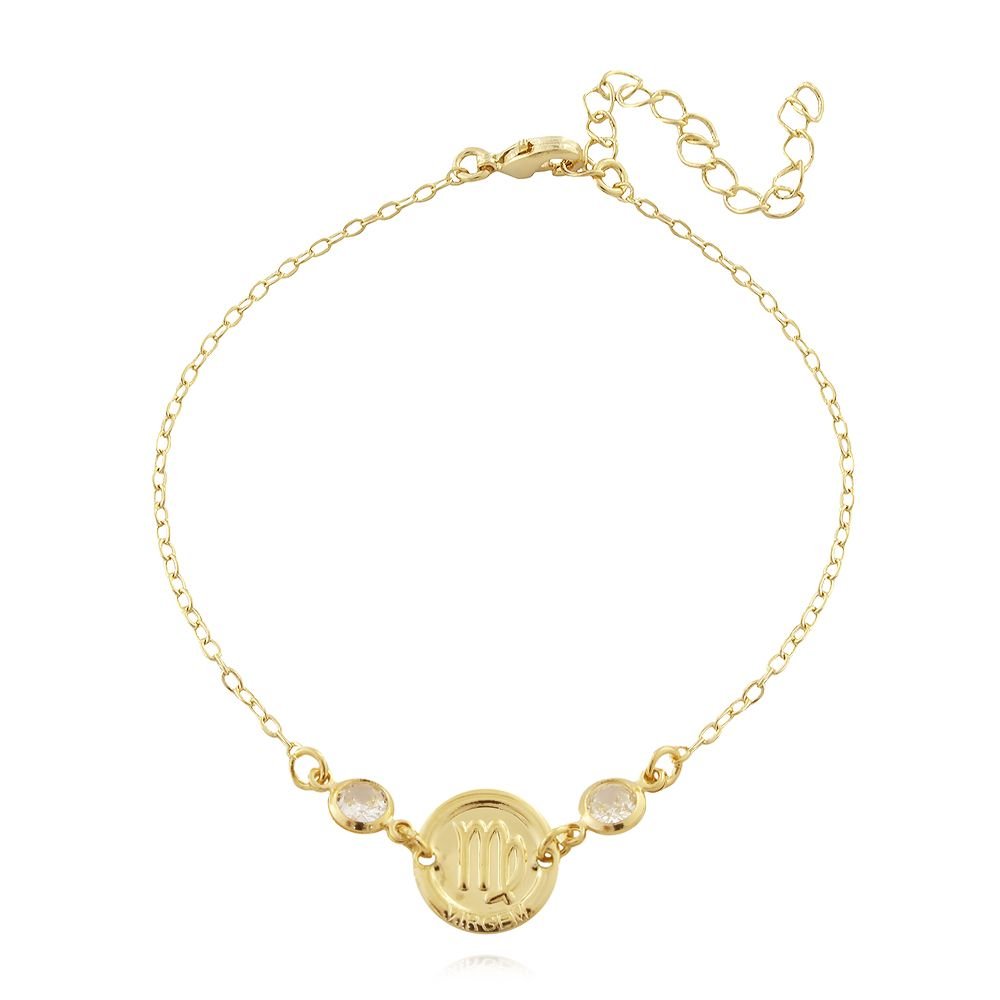 Pst-3210-Fo Pulseira Signo De Virgem