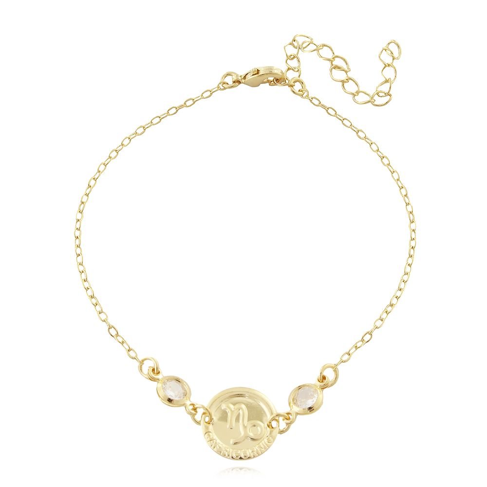 Pst-3214-Fo Pulseira Signo De Capricórnio