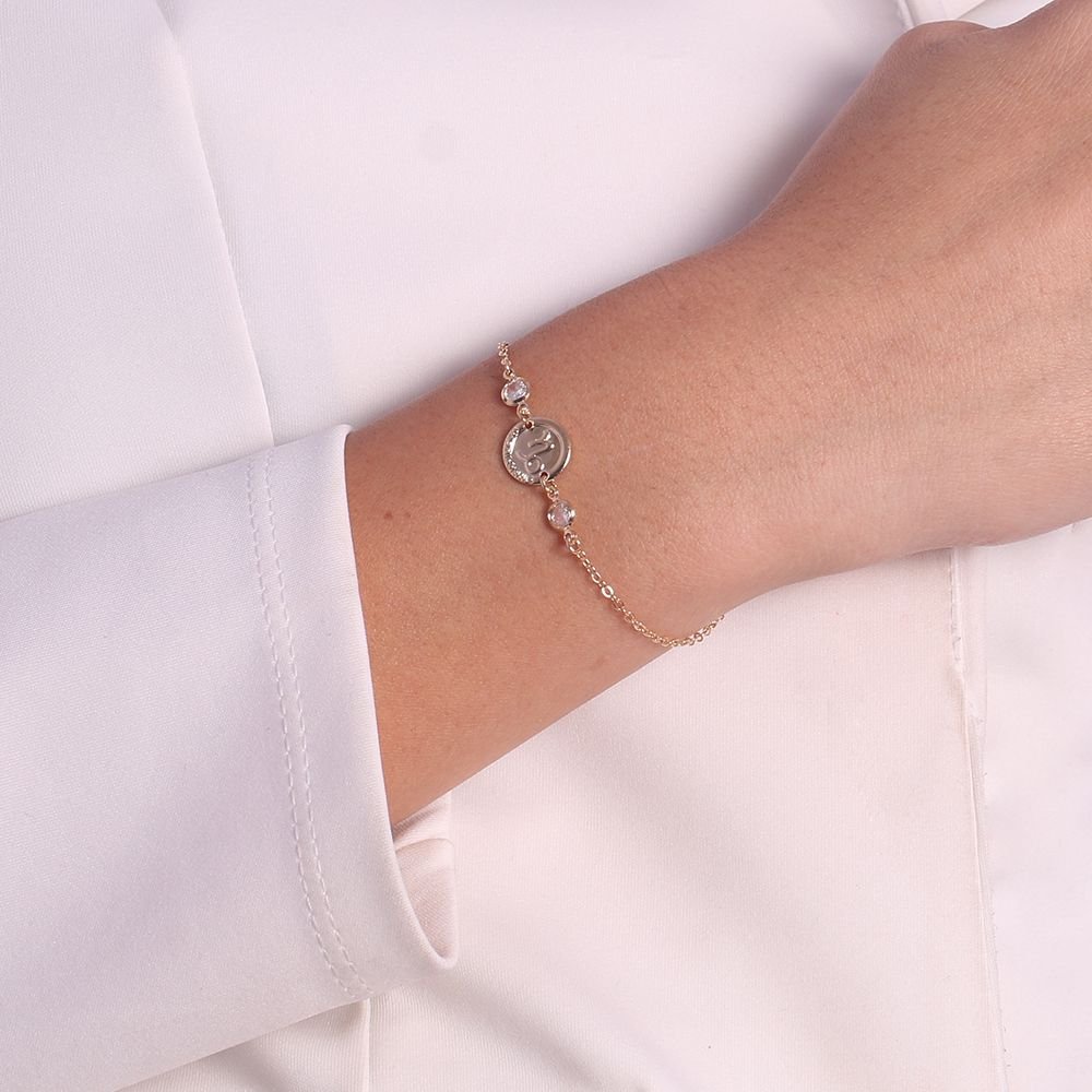 Pst-3214-Fo Pulseira Signo De Capricórnio