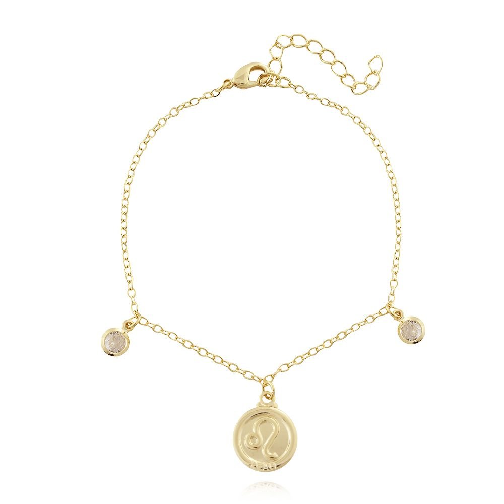 Pst-3221-Fo Pulseira Signo De Leão