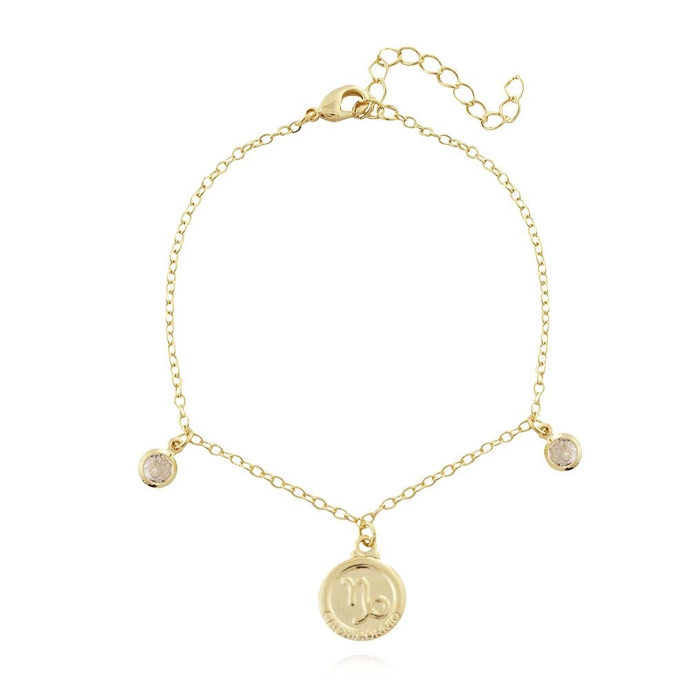 Pst-3226-Fo Pulseira Signo De Capricórnio