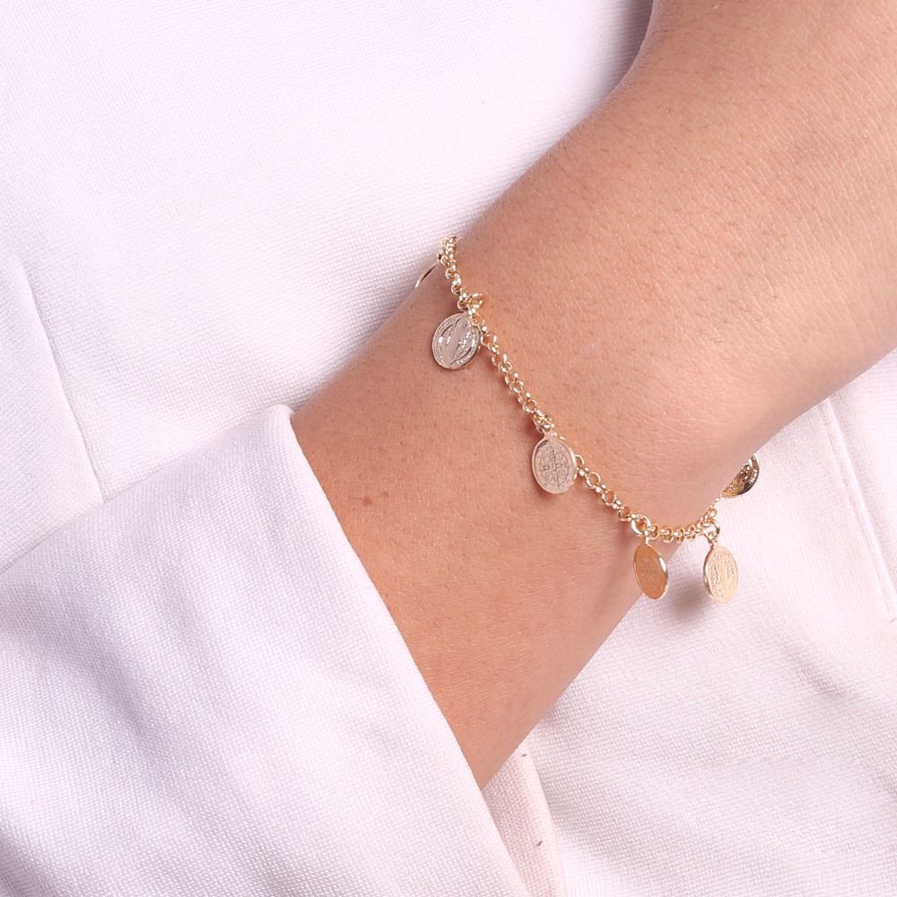 Pst-3250-Fo Pulseira Medalhas De São Bento