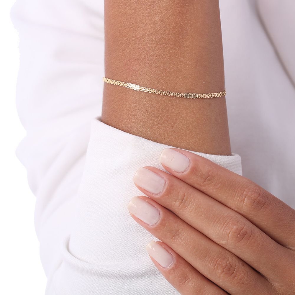 Pst-3270-Fo Pulseira Lisa