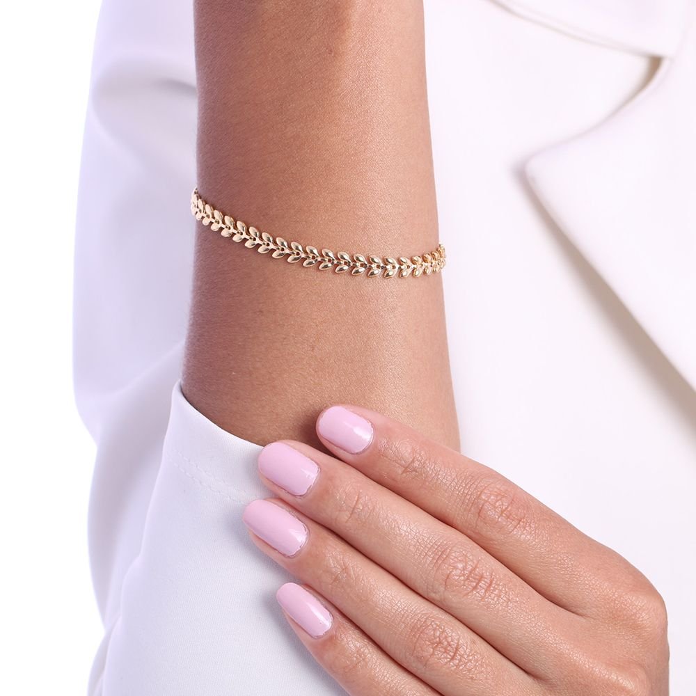 Pst-3279-Fo Pulseira Escama De Peixe