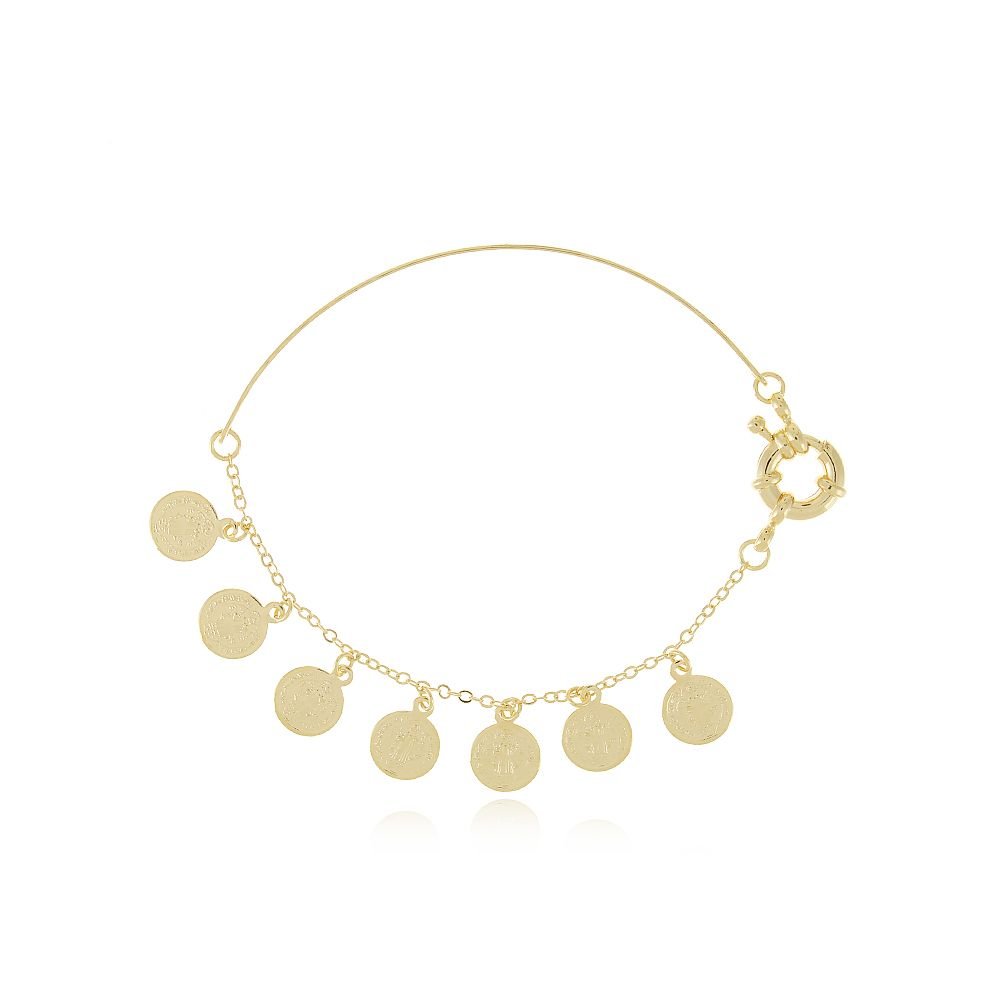Pst-3292-Fo Pulseira Com Medalhas São Bento