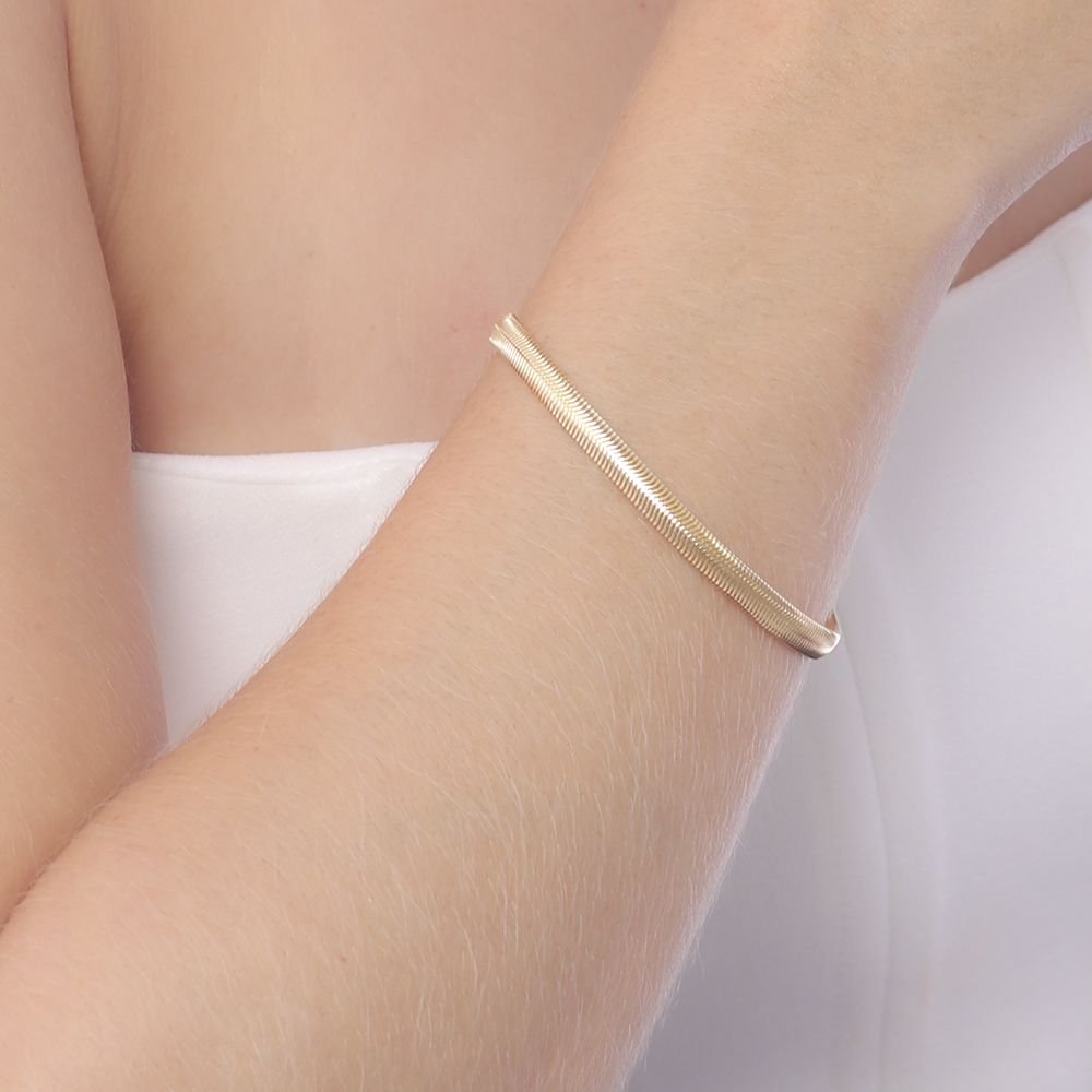 Pst-5046-Fo Pulseira De Malha (5mm).