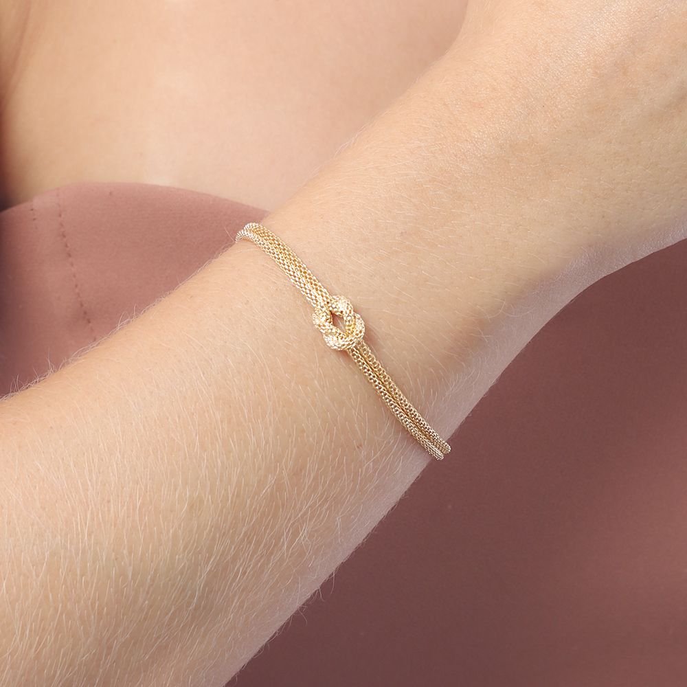 Pst-5053-Fo Pulseira De Nó (2mm) Pst-5053-Fo Pulseira De Nó (2mm)