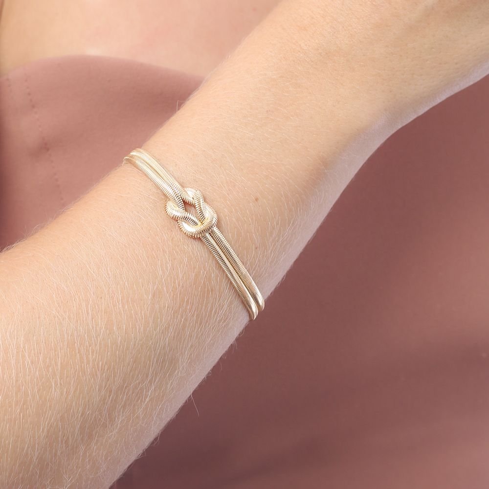 Pst-5055-Fo Pulseira Dupla De Nó Pst-5055-Fo Pulseira Dupla De Nó