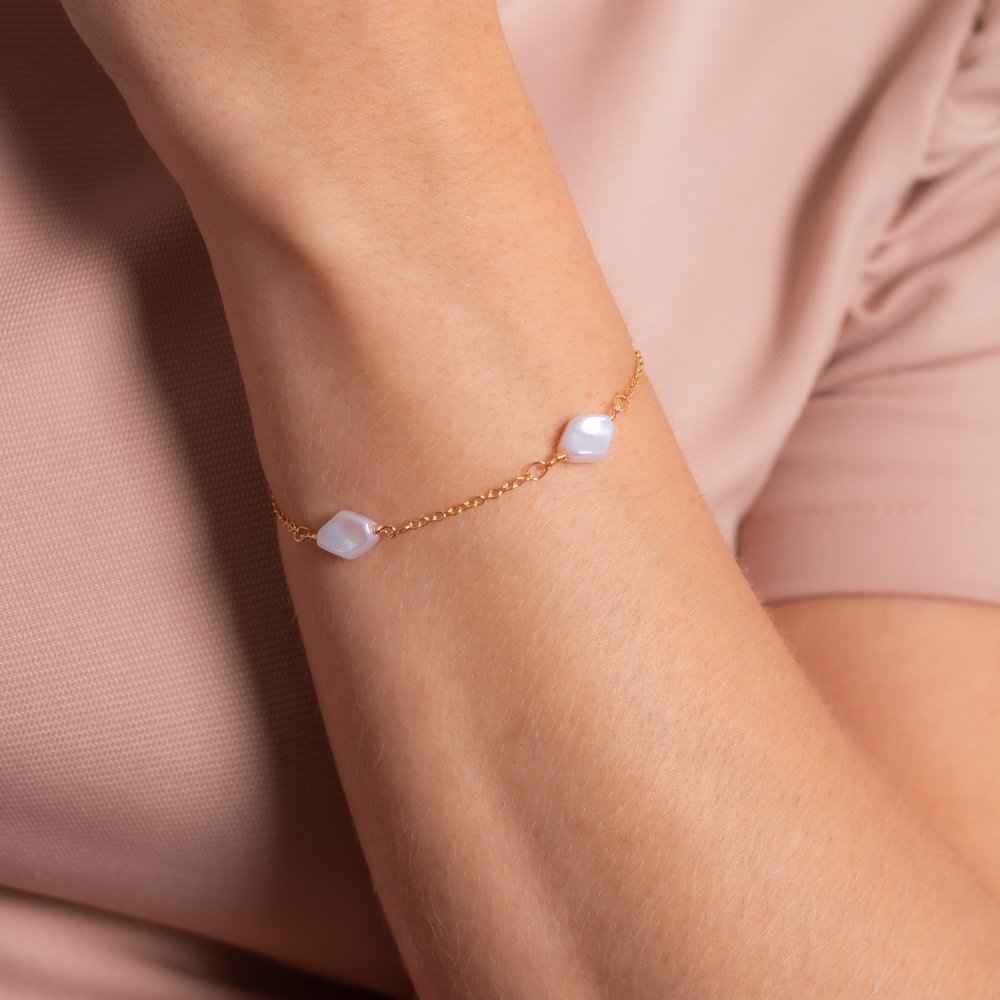 Pst-5116-Fo Pulseira De Pérolas.