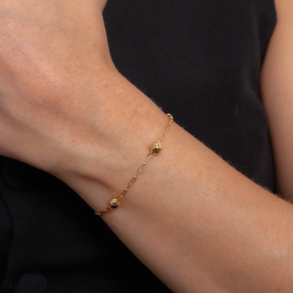 Pst-5191-Fo Pulseira De Bolinhas.