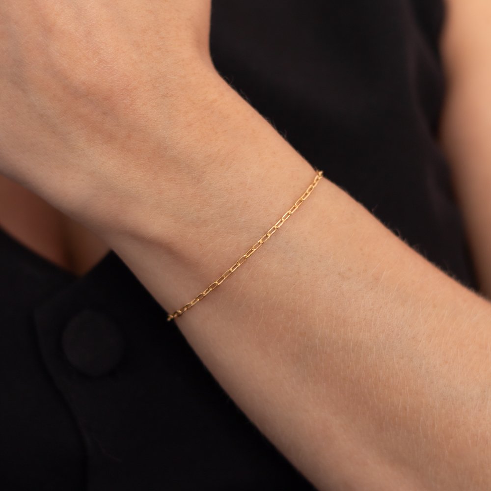 Pst-5216-Fo Pulseira Elinhos Quadrados.