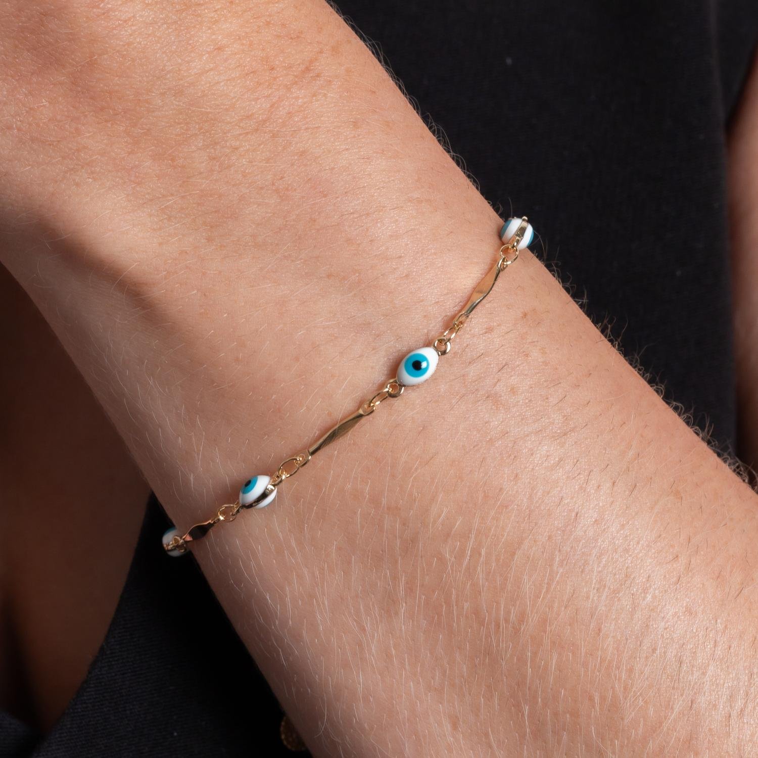 Pst-5258-Fo Pulseira De Olho Grego.