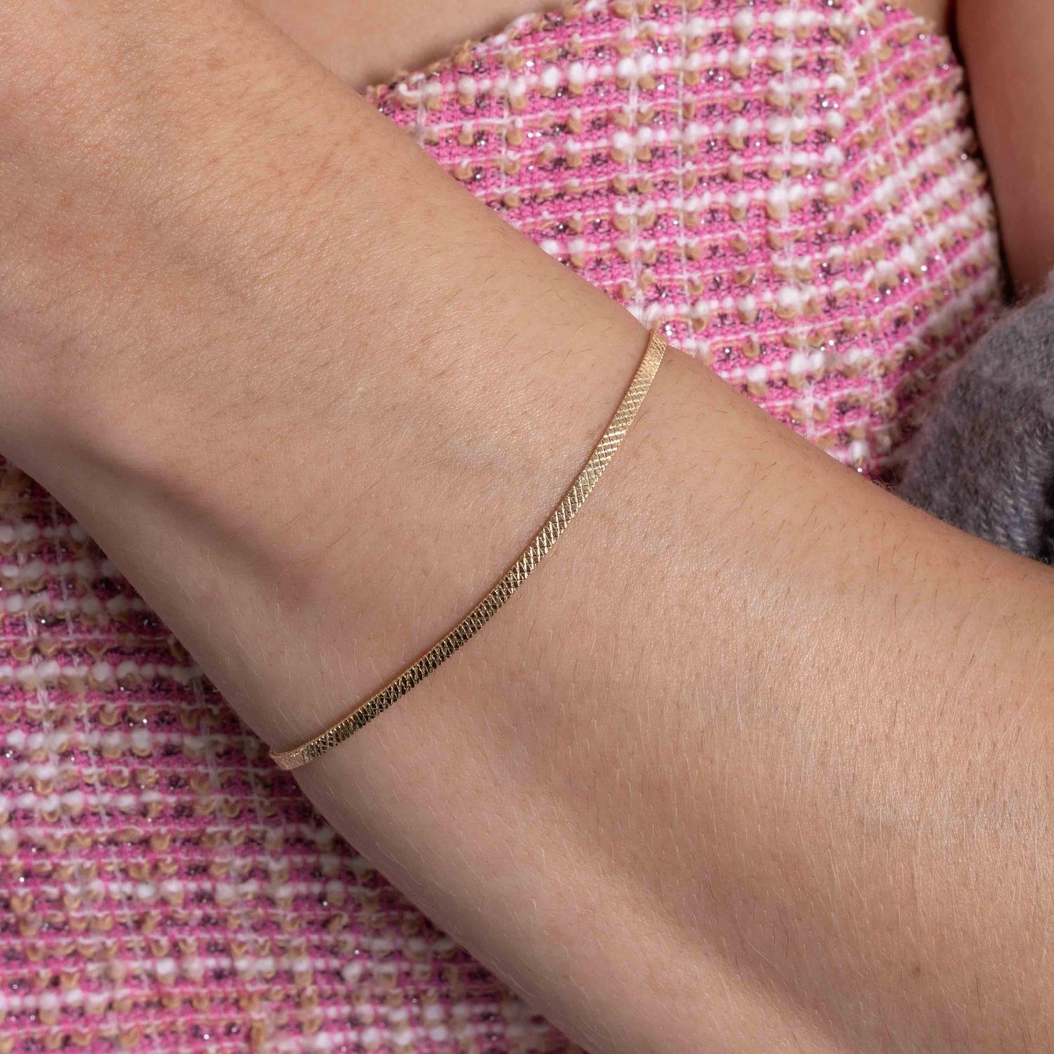 Pst-5370-Fo Pulseira De Fita Laminada.