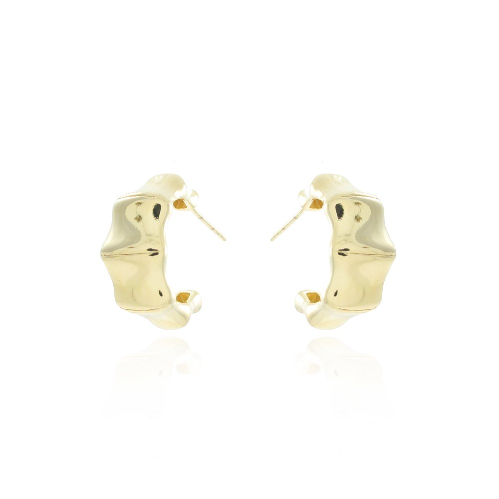 Tn03033-Do Brinco Meia Argola Detalhada (20mm)
