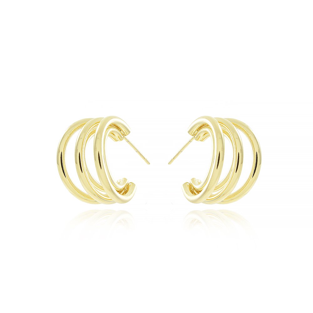 Tn03041-Do Brinco Meia Argola Tripla (20mm)