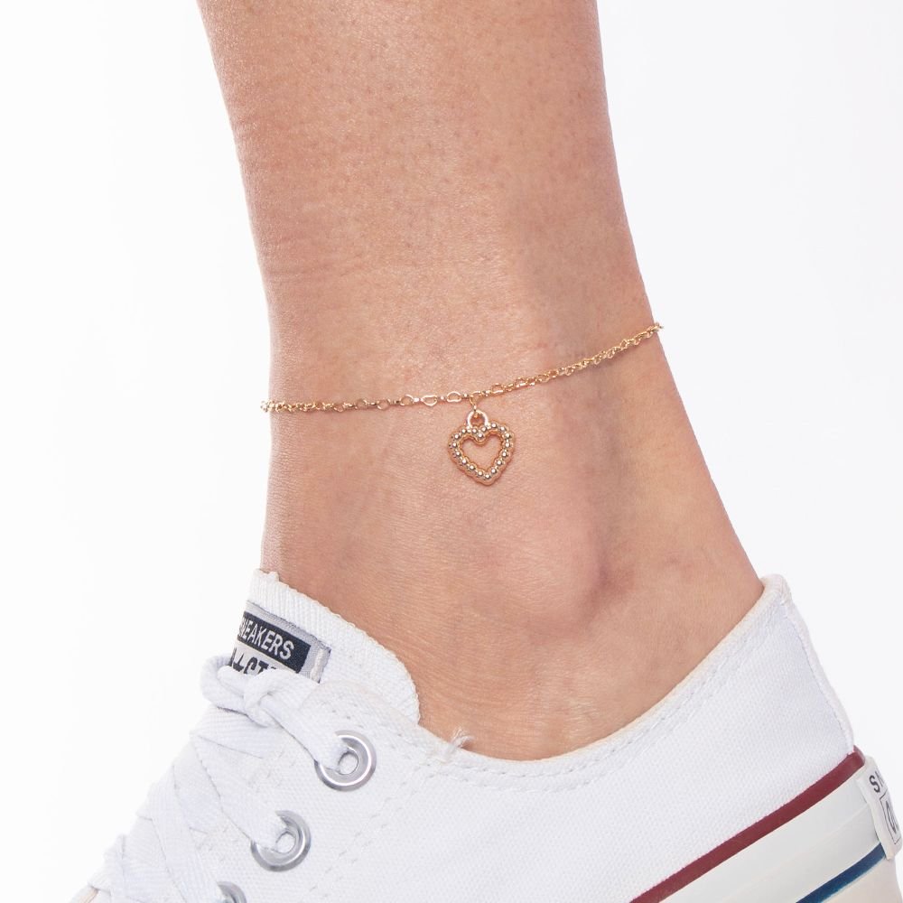 Tor-320-Fo Tornozeleira De Coração. Tor-320-Fo Tornozeleira De Coração.