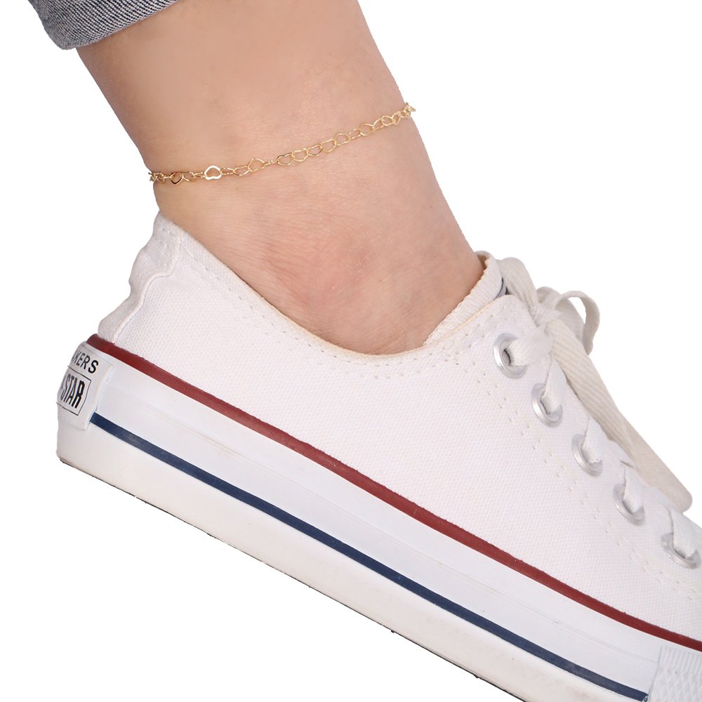 Tor-39-Fo Tornozeleira Elos De Corações.