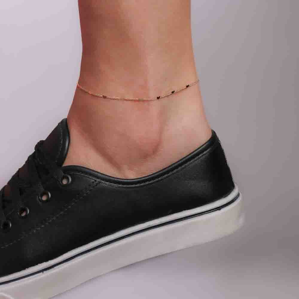 Tor-63-Fo Tornozeleira Com Mini Corações