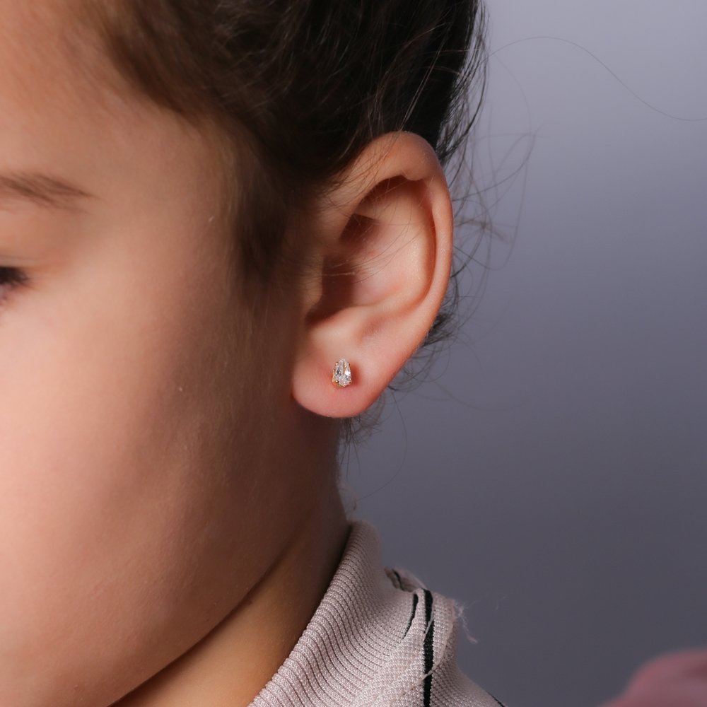 Trio-1085-Do (Baby) Brinco Trio Ponto De Luz Gota