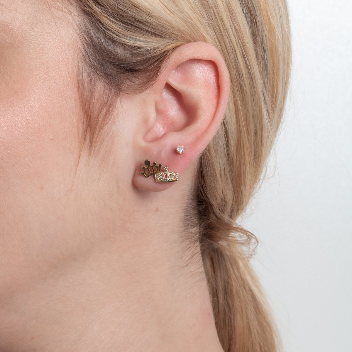 Trio-1208-Do Trio De Coração E Coroas Cristal.