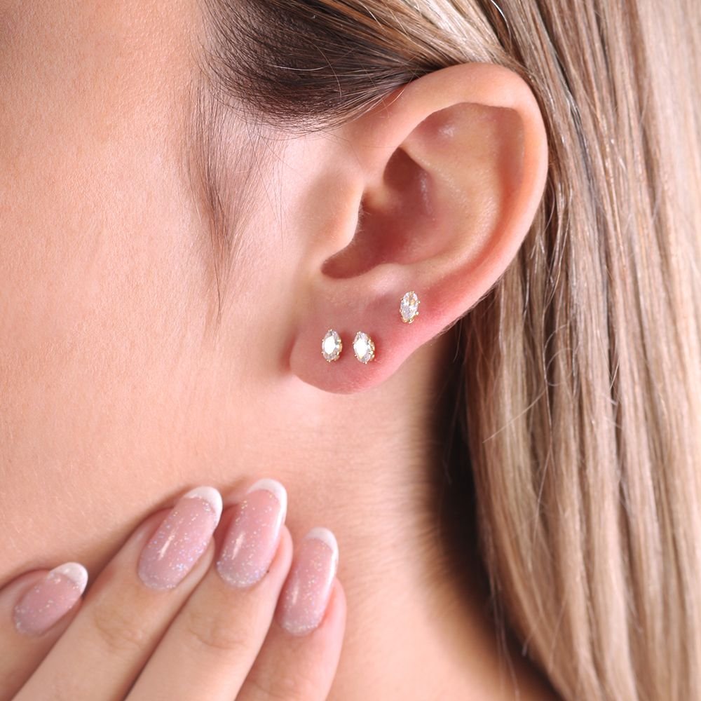 Trio-143-Do - Brinco Trio Ponto De Luz