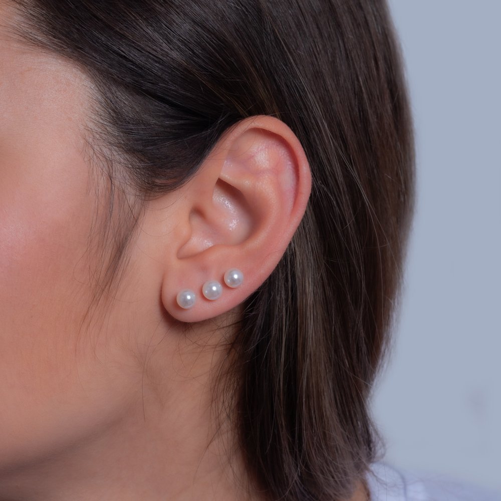 Trio-284-Do Brinco Trio Perolas (6mm)