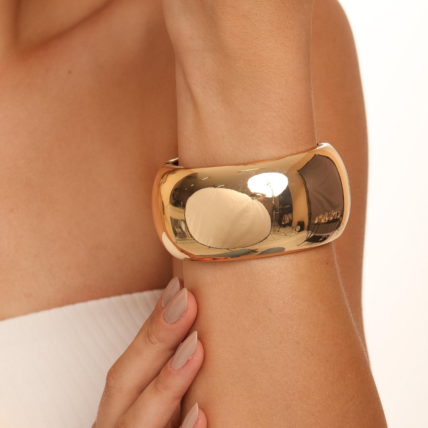 Brc-299-Fo Bracelete Clássico Largo